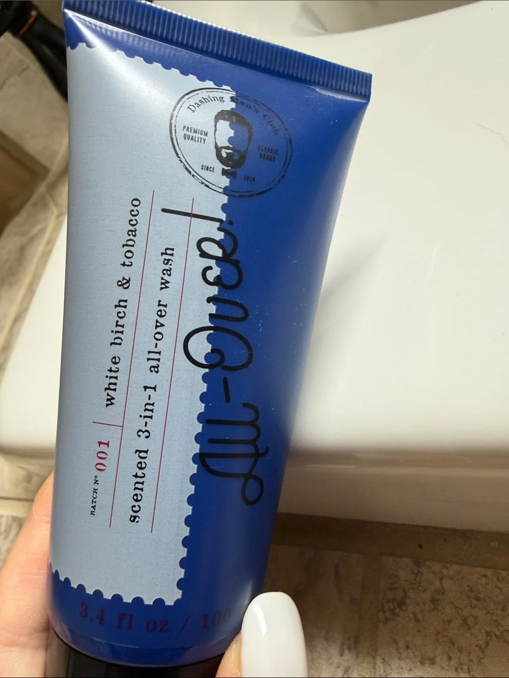Dashing Men’s Club All-Over Wash NEW!